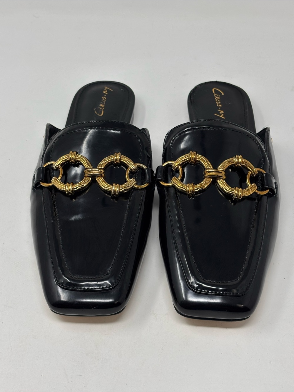 Circus NY by Sam Edelman Taryn Square Toe Slip On Tailored Mules Size 8 (38.5)